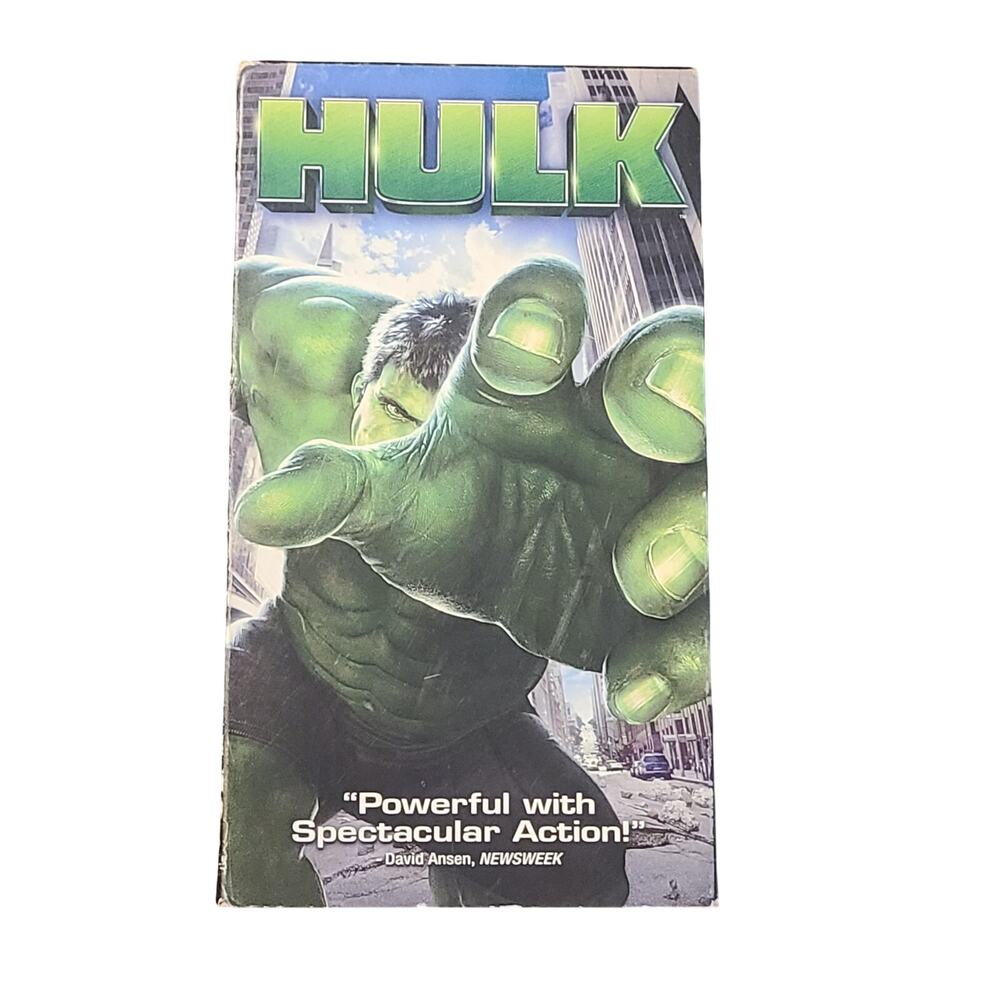 Hulk (VHS, 2003,) used condition tested